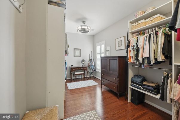 Interior, Walk-in Closets, Wood Texture Flooring
