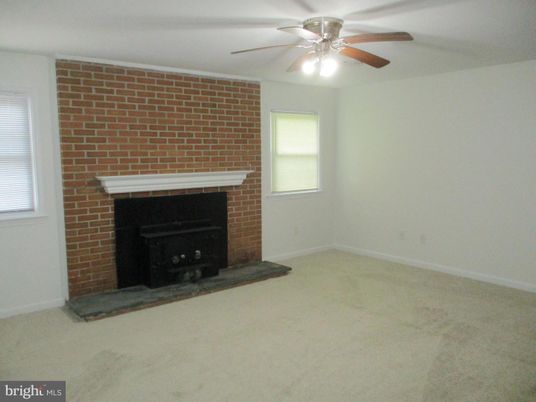 Empty room, Fireplace, Interior, Stone Walls