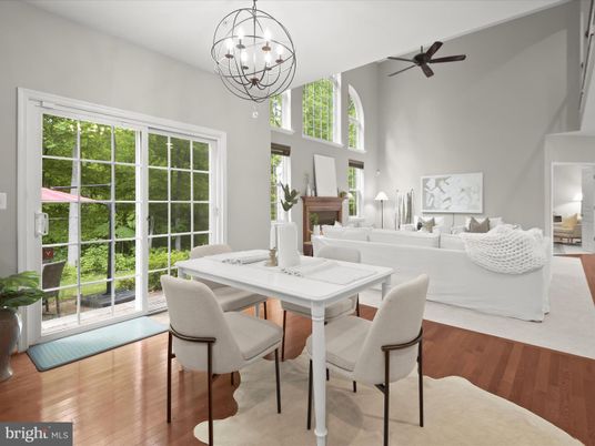 Chandelier, Dining room, Interior, Living room, Wood Texture Flooring