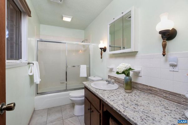 Bathroom, Dual Sink Vanities, Glass Shower, Interior