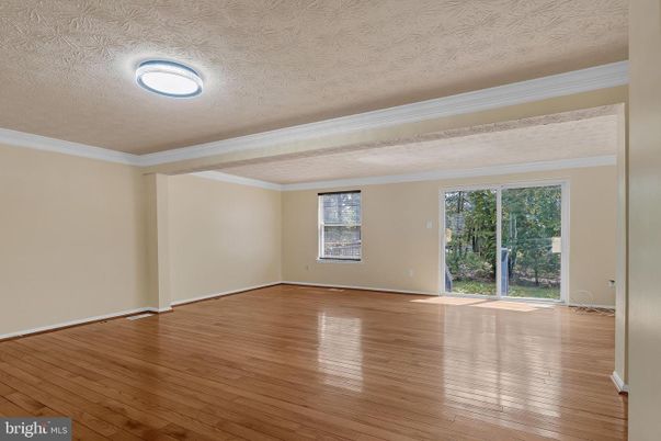 Empty room, Interior, Wood Texture Flooring