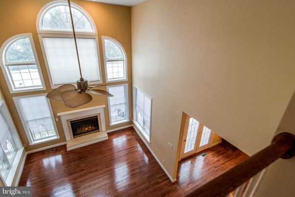 Empty room, Fireplace, Interior, Wood Texture Flooring
