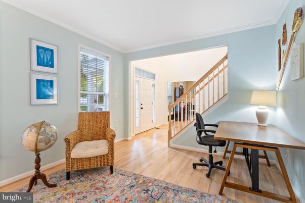Home Office, Interior, Wood Texture Flooring