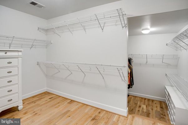 Interior, Walk-in Closets, Wood Texture Flooring