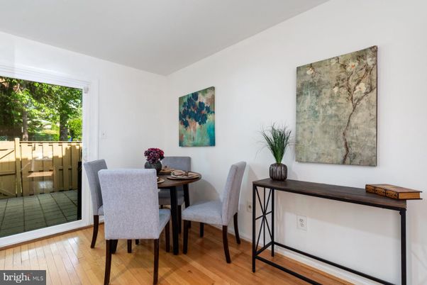 Dining room, Interior, Wood Texture Flooring