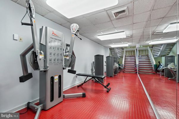 Fitness Equipment, Gym, Interior