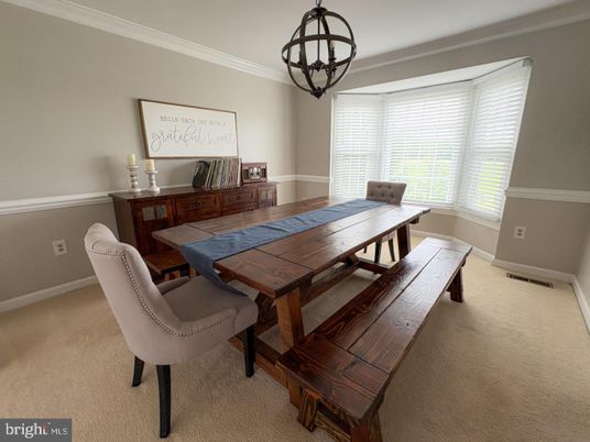 Chandelier, Dining room, Interior