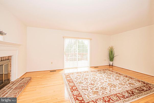 Empty room, Fireplace, Interior, Wood Texture Flooring