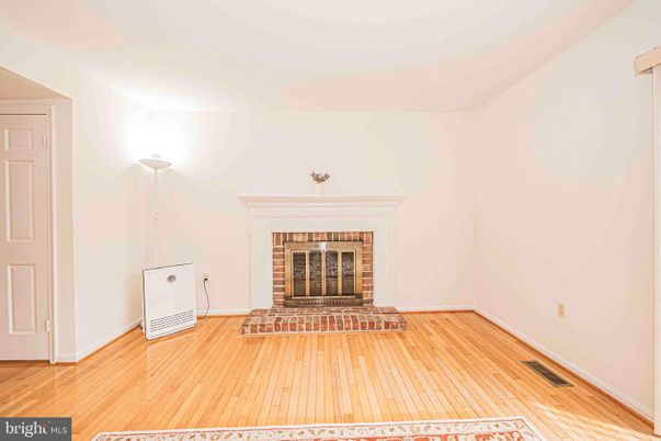 Fireplace, Interior, Wood Texture Flooring