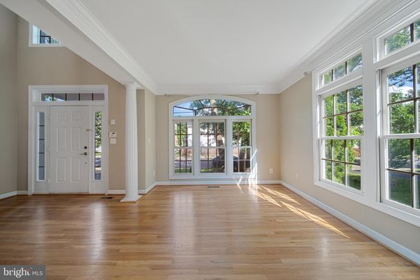 Empty room, Interior, Wood Texture Flooring