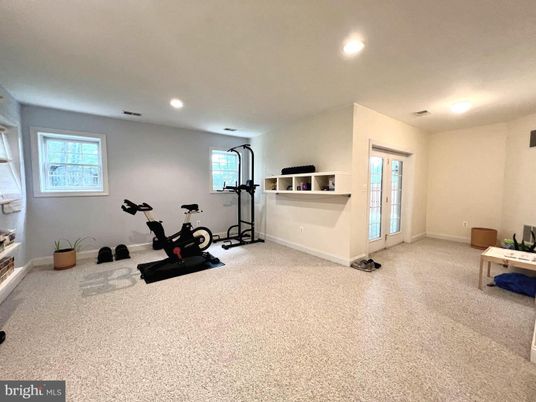 Fitness Equipment, Interior, Recessed Lighting