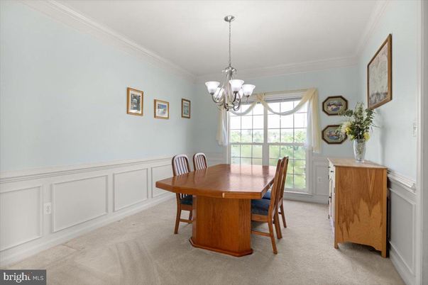 Chandelier, Dining room, Interior