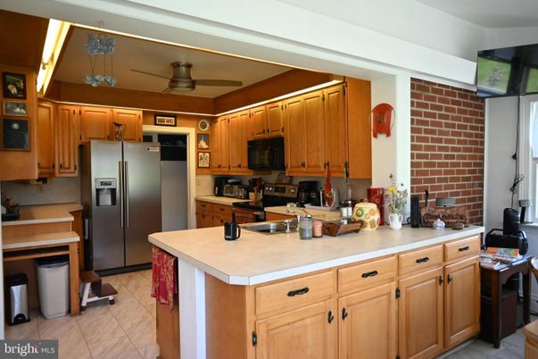 Interior, Kitchen, Stone Walls