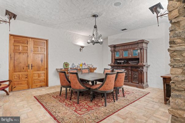 Chandelier, Dining room, Interior