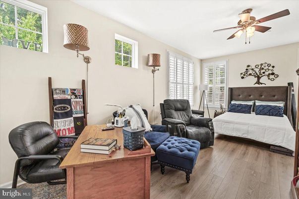 Bedroom, Home Office, Interior, Wood Texture Flooring