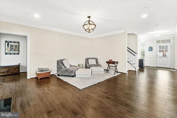 Chandelier, Interior, Recessed Lighting, Wood Texture Flooring