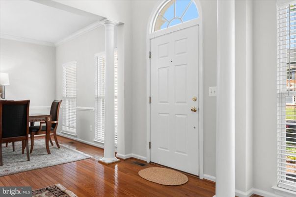 Dining room, Interior, Wood Texture Flooring