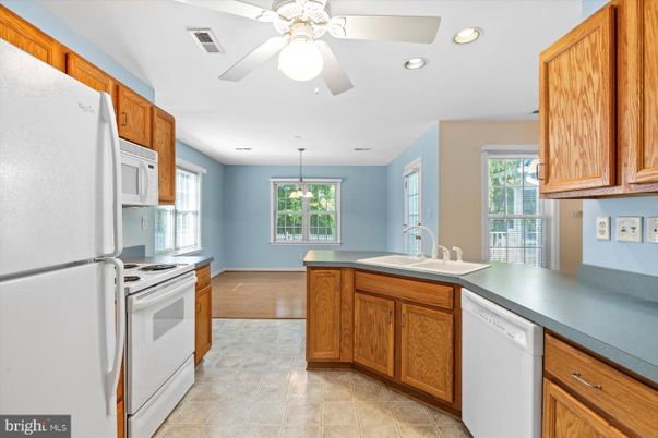 Interior, Kitchen, Recessed Lighting