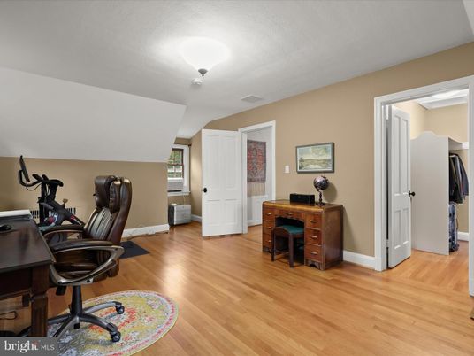 Home Office, Interior, Wood Texture Flooring