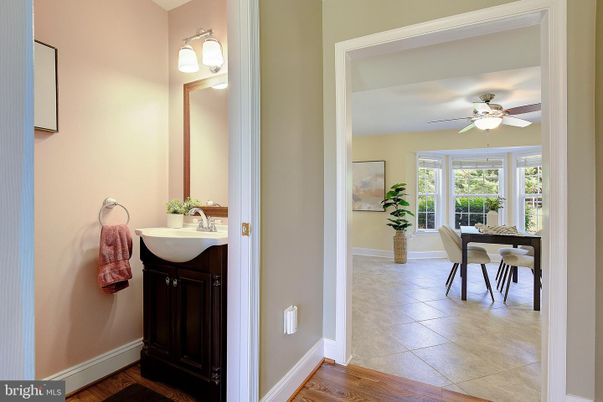 Bathroom, Dining room, Interior, Wood Texture Flooring