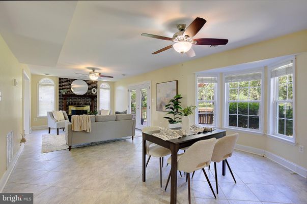 Dining room, Fireplace, Interior, Living room