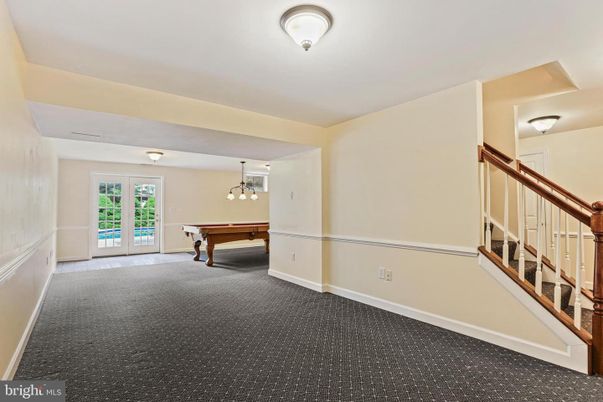 Billiard Table, Game Room, Interior