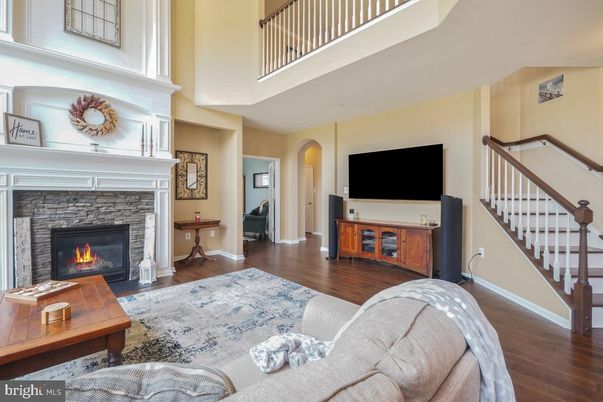 Fireplace, Interior, Living room, Wood Texture Flooring
