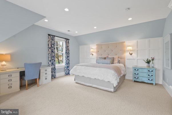 Bedroom, Home Office, Interior, Recessed Lighting