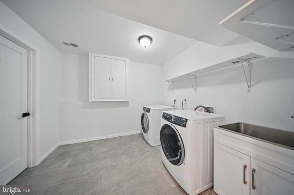 Interior, Washer