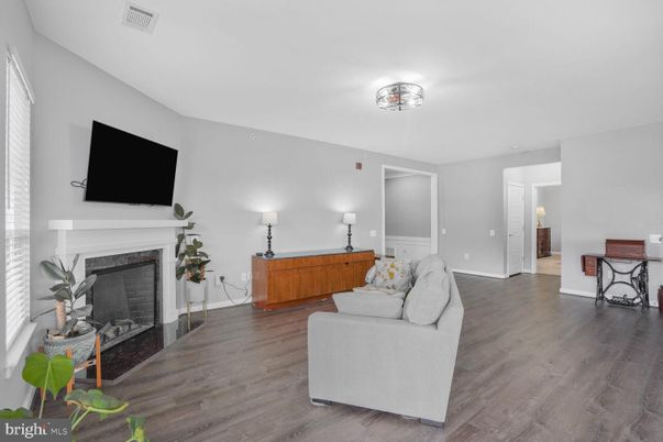 Fireplace, Interior, Living room, Wood Texture Flooring