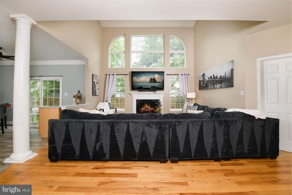 Fireplace, Interior, Living room, Wood Texture Flooring