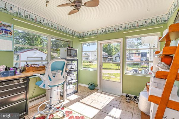 Home Office, Interior, Sun Room