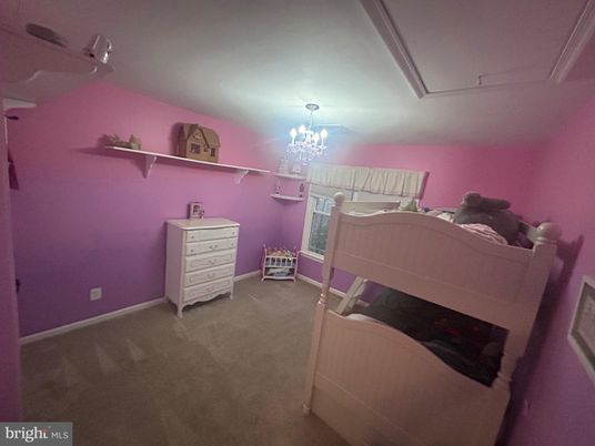 Bedroom, Chandelier, Interior
