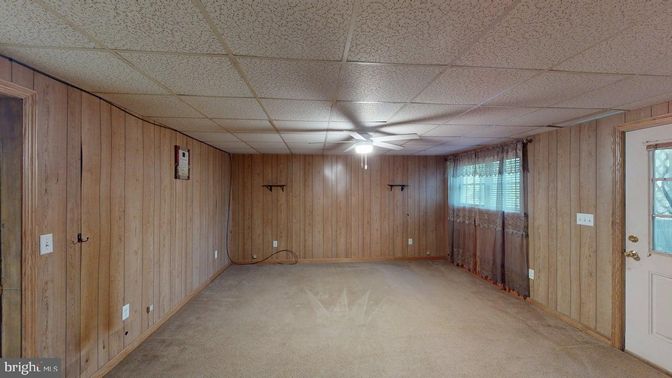 Empty room, Interior, Wooden Walls