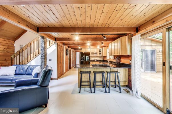 Interior, Kitchen, Living room, Wooden Beams, Wooden Ceilings, Wooden Walls