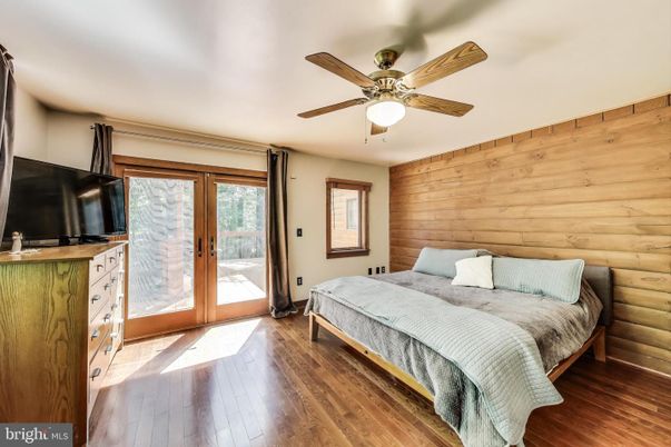 Bedroom, Interior, Wood Texture Flooring, Wooden Walls
