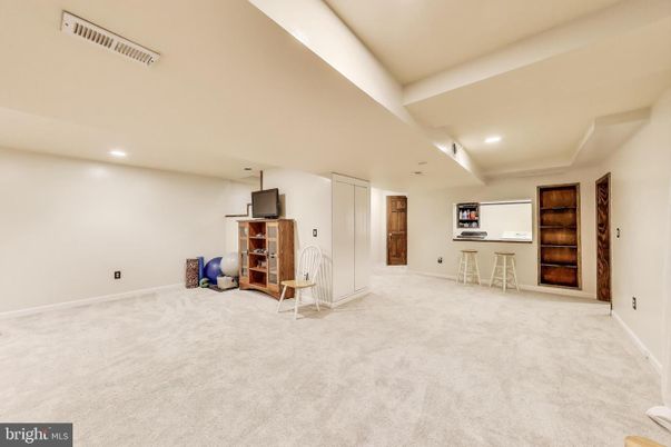 Home Office, Interior, Recessed Lighting