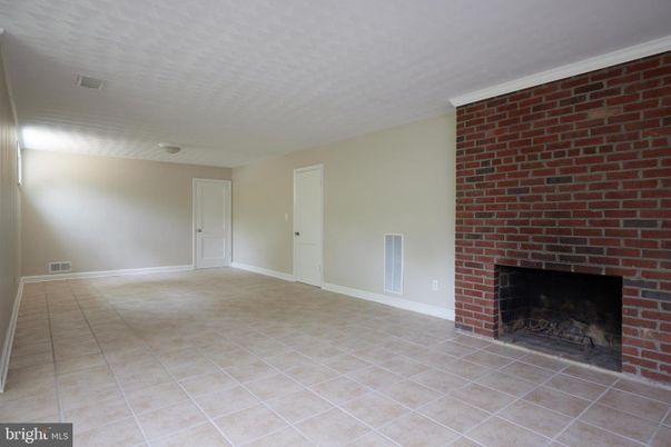 Empty room, Fireplace, Interior, Stone Walls