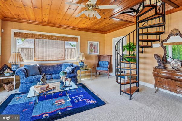 Interior, Living room, Wooden Ceilings