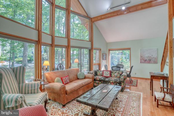 Interior, Living room, Sun Room, Wood Texture Flooring