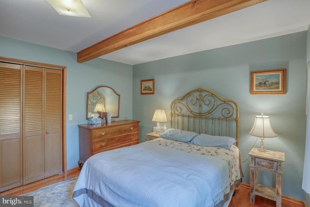 Bedroom, Interior, Wooden Beams, Wood Texture Flooring
