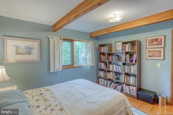 Bedroom, Interior, Wooden Beams, Wood Texture Flooring