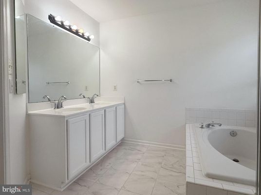 Bathroom, Dual Sink Vanities, Interior, Marble