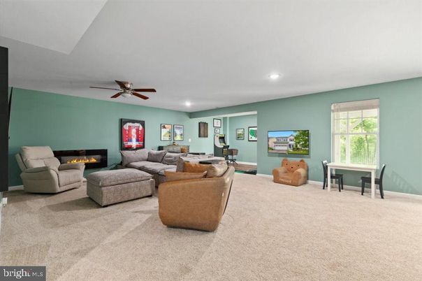 Fireplace, Interior, Living room, Recessed Lighting
