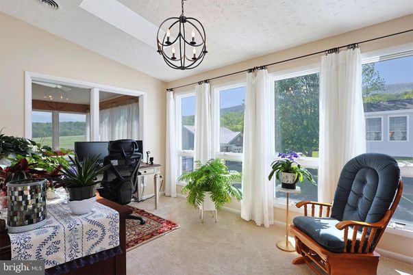 Home Office, Interior, Pendant Lights