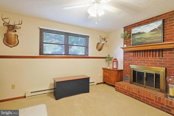 Fireplace, Interior, Stone Walls