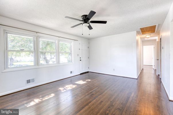 Empty room, Interior, Wood Texture Flooring