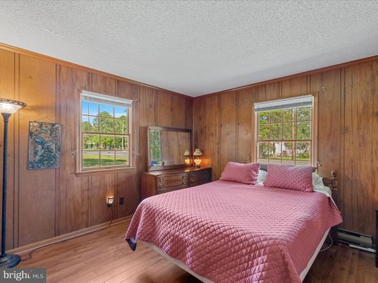 Bedroom, Interior, Wood Texture Flooring, Wooden Walls