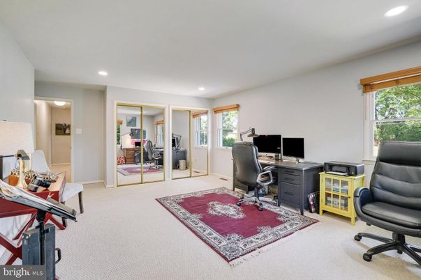 Home Office, Interior, Recessed Lighting