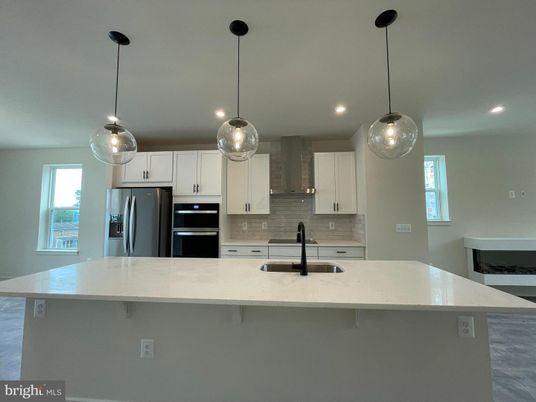 Interior, Kitchen, Pendant Lights, Recessed Lighting